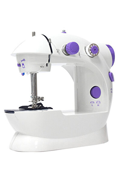 Sumkyle ماكينة خياطة محمولة مع طاولة تمديد وماكينة خياطة يدوية صغيرة خفيفة الوزن