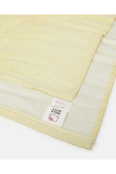 REDTAG Yellow Hello Kitty Beach Towel