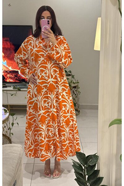 stellacloset Long Viscose Summer Dress for Hijab - Modest Elegant Design