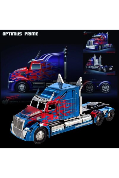 RoveZone Nano Metallic 3D Puzzle - Western Star Truck Model, 96 Pieces (RoveZone)