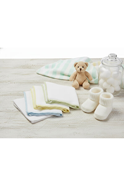 Wayne's Soft Bebek Penye Ağız Mendili 10'lu Organik & Yumuşak Dokulu