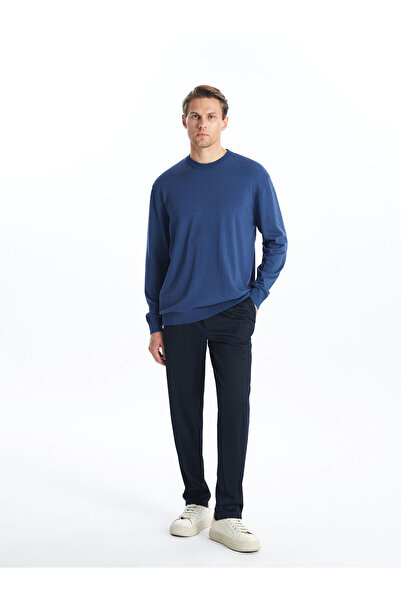 LC Waikiki Pulover pentru bărbați cu mânecă lungă cu guler rotund