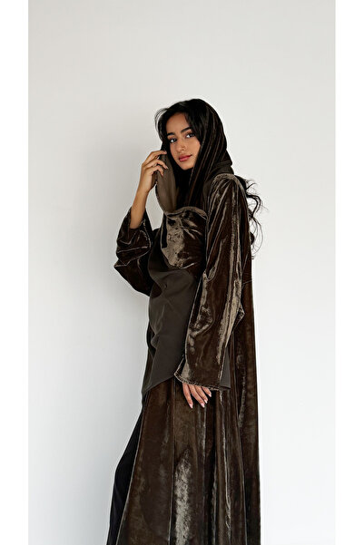 AYA - MW1765 - Velvet Abaya SS