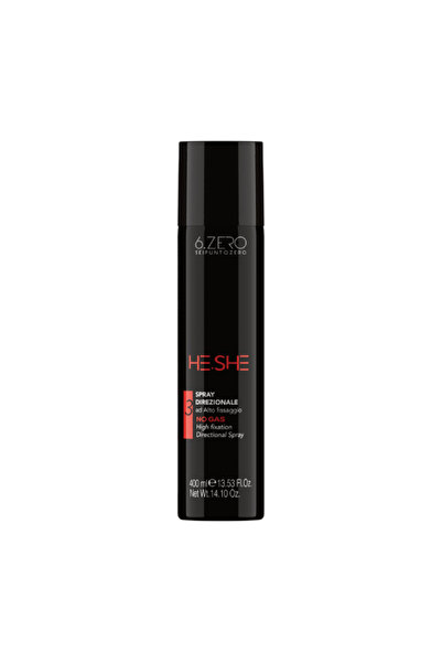6.Zero Strong directional gas-free hairspray, He.She 400 ml