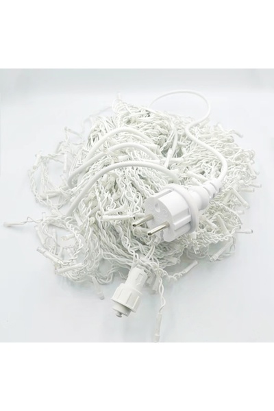 OricareFain Christmas Tree Installation, 20 m, 500 Led, Outdoor/Indoor, White Wire, Interconnectable, Multicolor