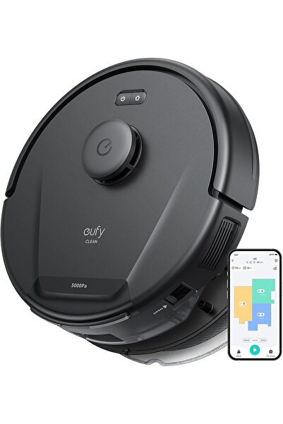 eufy L60 Hybrid Robot Vacuum Cleaner with Mop, 5,000 Pa Suction, iPath Laser Navigation