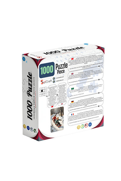 Soi Craft 1000 Piece Puzzle Happiness Race in Winter Sunshine