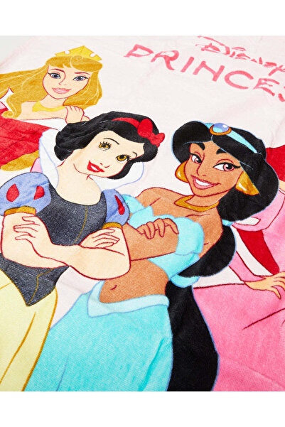 REDTAG Pink Disney Princess Beach Towel