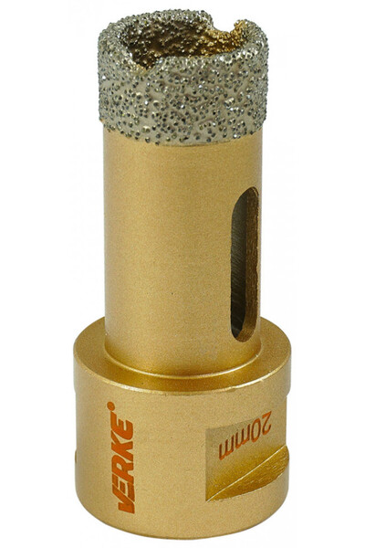 Maxrom Carota diamantata pentru piatra, gresie si beton 20mm M14 V05120 Verke