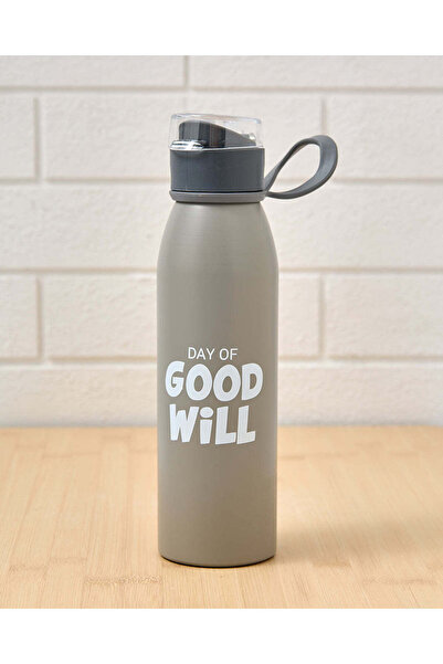 REDTAG Grey Kids Drink Bottle