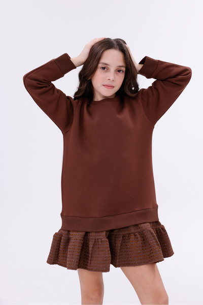 EYLÜL ELİF BUTİK Αθλητικό φόρεμα για κορίτσια με λεπτομέρεια Chanel