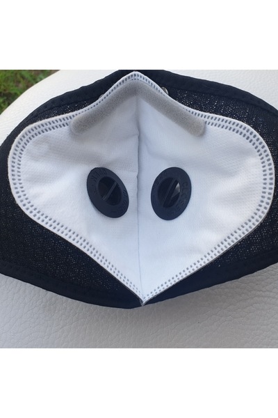 OEM Ultra-Comfort Professional Replacement Filter for Sports Protective Mask with 2 Valves, Activated Ca