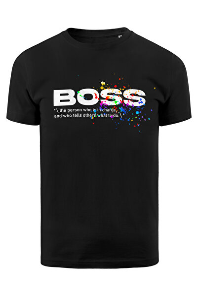 4desire.ro Tricou barbati PERSON COLOR Ink, Classic Regular Fit, Bumbac 100%,...