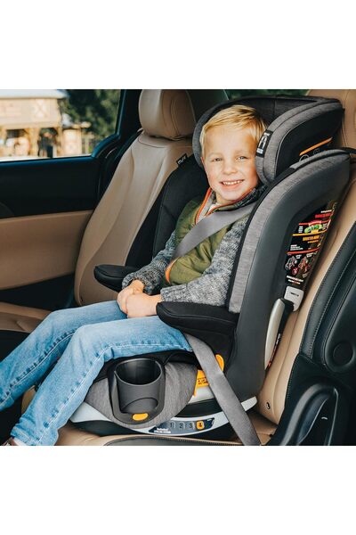 Chicco MyFit ClearTex Harness + Booster Car Seat, Shadow