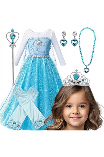 Other COSTUM ELSA ROCHIE ELZA REGATUL DE GHEAȚĂ PENTRU BALUL DE CARNAVAL 122/128