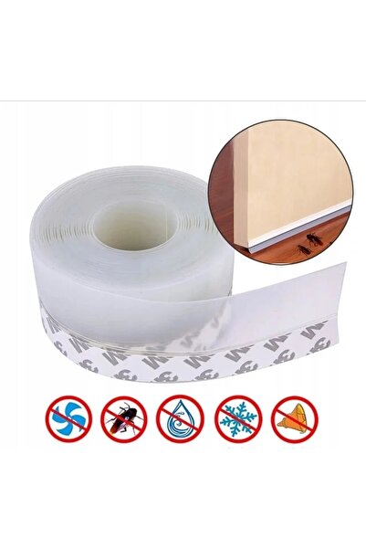 Other Bandă de etanșare pentru uși și ferestre, 4 metri, silicon, transparent...