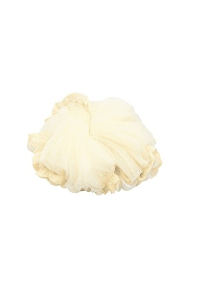 Mixbo Burete de baie exfoliant, plasă cu dantelă, buclă de agățare, cremă