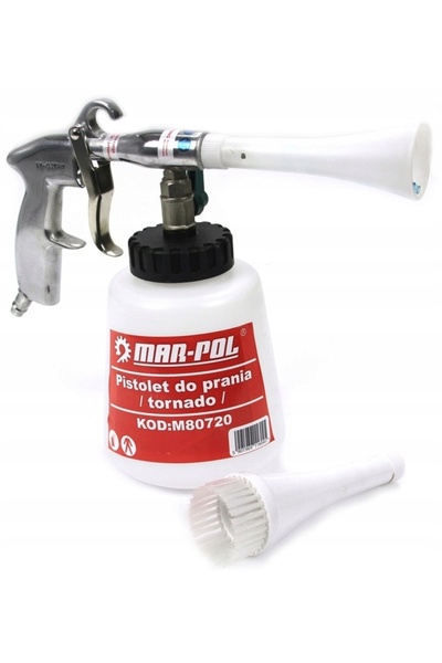 Maxrom Pistol pneumatic tornador pentru spalare tapiserie 280 l/min 1L XM80720