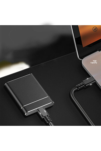 Sumkyle محرك أقراص الحالة الصلبة الخارجي المُحسّن سعة 1 تيرابايت، محرك أقراص الحالة الصلبة المحمول بمنفذ USB من النوع C