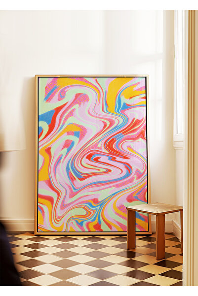 ARTHOUSECOLLECTIVE Poster Aura – CHROMATIC FLOW - Poster fără cadru în dimens...