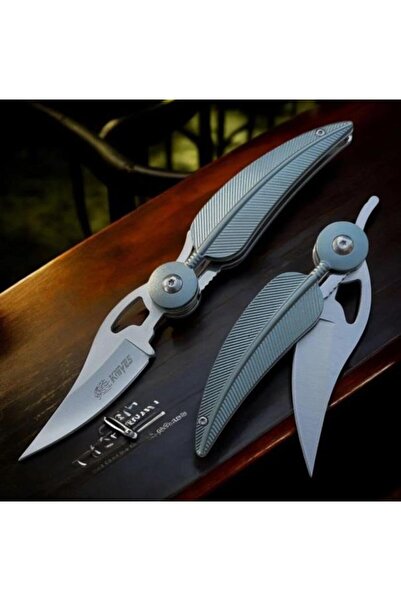 tekinhediyelik Knife Kızılderili Tüy Çakı Yeşil