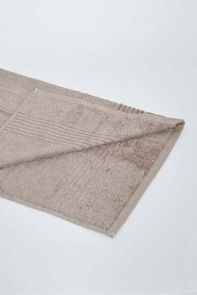 REDTAG Taupe Soft Cotton Bath Towel