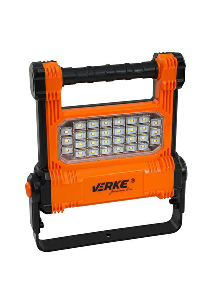 Maxrom Lampa 30 leduri 10W 1000lm cu acumulator LI-ION 2.2A VERKE V87530