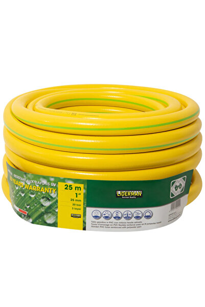 DDT Градински маркуч, Jolly AGI310, 1 инч, 25 мм, ролка 25 м, произведен в Ит...