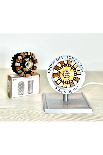 Printernos Tony Stark 16 Renkli Masa Lambası “Proof that Tony Stark has a heart”