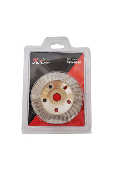 DDT Disc diamantat de 125 mm cu segmente pentru șlefuirea suprafețelor din be...