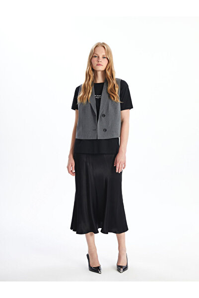 LC Waikiki Damen – Standard-Passform, gerader Rock