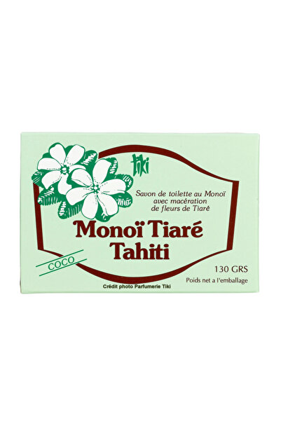 Tiki Tahiti Coconut Soap with Monoi (100% Vegetable Raw Materials)