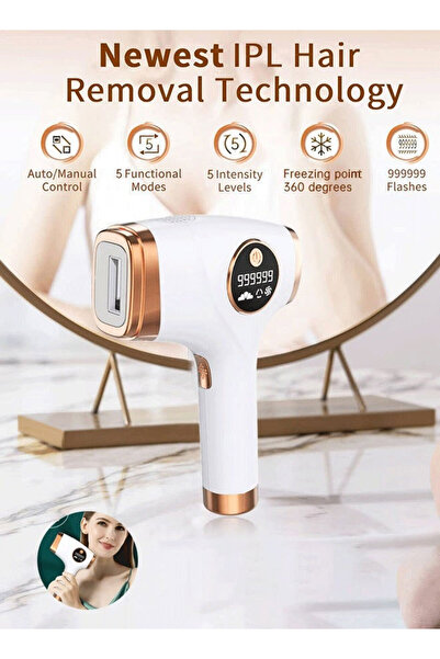 Generic IPL Ice Cool Laser Hair Epilator Portable Gentle Laser Hair Removal Machine for Home Use