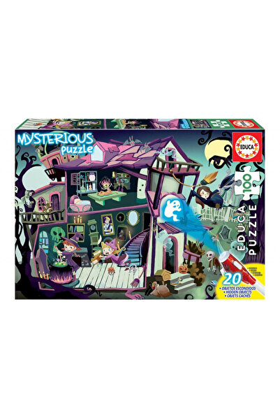 EDUCA Puzzle 100 pieces Mysterious Puzzle Ghost House 18611