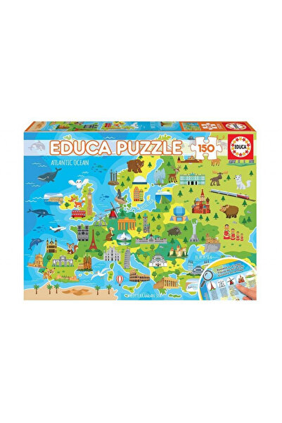 EDUCA Puzzle 150 pieces Map of Europe 18607