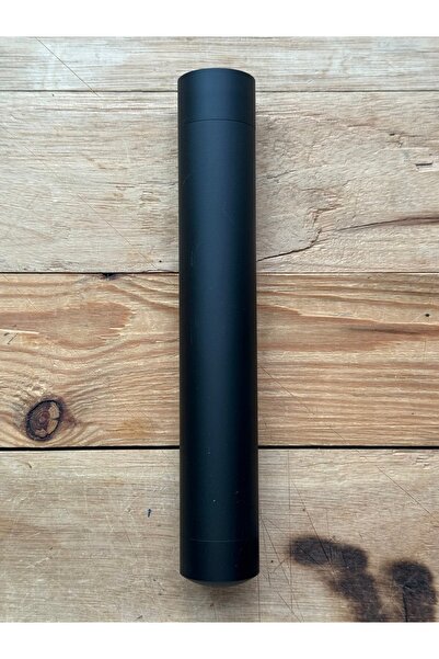 cigarol PURO TÜPÜ SEYAHAT TÜPÜ SİYAH METAL ŞIK TASARIM