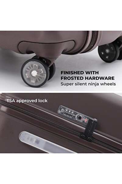 MOKOBARA The Aisle Trunk Luggage - 65 cm Check-in Medium (Cool Beans, Brown)