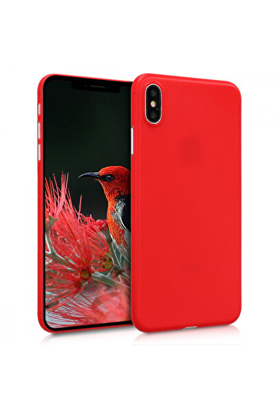 KWmobile Carcasă pentru Apple iPhone XS Max, Policarbonat, Roșu, 45951.20