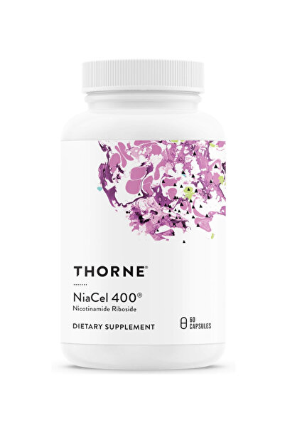 THRONE NiaCel 400 - NAD Supplement - Nicotinamide Riboside - Support Healthy Aging, Cellular Energy 60 Caps