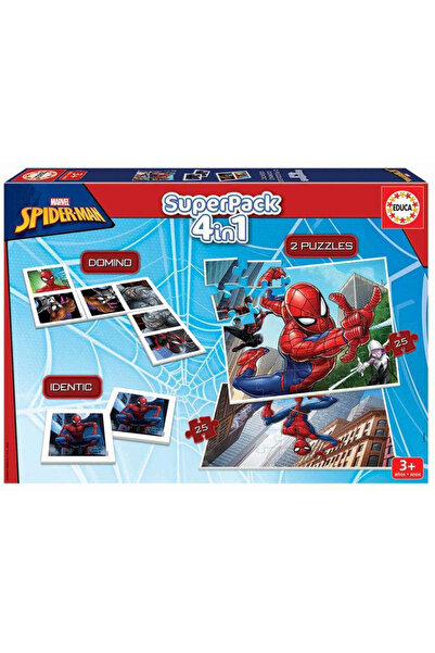EDUCA Puzzle Superpack Spider-Man 19353