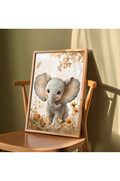alphobitasarım Elefant adorabil pentru camera copiilor tăi - Pictură decorati...
