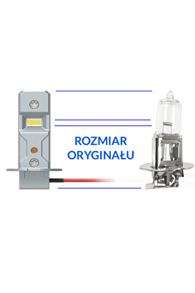 Other H3 LED Bulbs 1DO1 ORIGINAL SIZE HIGH EFFICIENCY