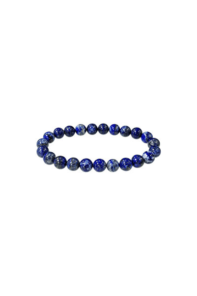 LAXMİ Bratara din Lapis Lazuli 8mm A, pentru intelepciune si spiritualitate