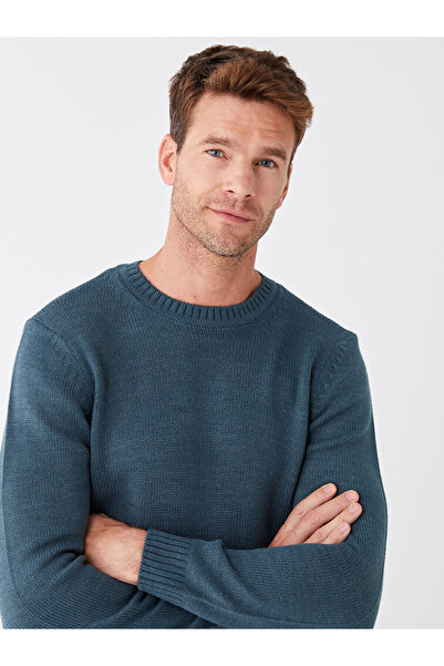 LC Waikiki LCWAIKIKI Classic Crew Neck Long Sleeve Men's Knitwear Sweater