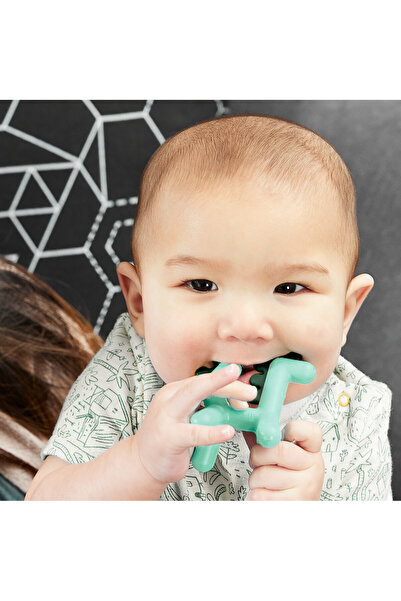 Boon Boon, baby teething toy Dragon / Unicorn, 1 pc, BPA free