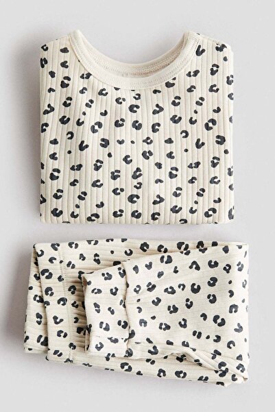 H&M Ribbed cotton set