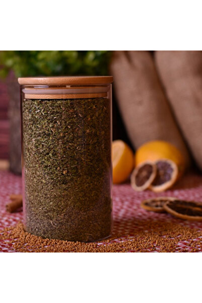 OMS Bamboo Glass Storage Container 1480 ml