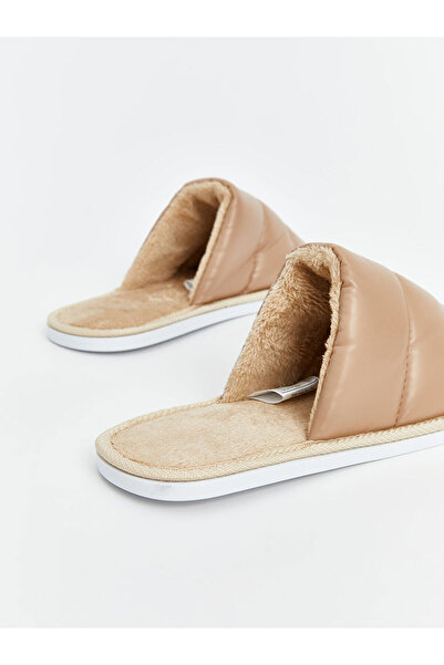 LC Waikiki εφέ δέρματος Γυναικείες παντόφλες εσωτερικού χώρου