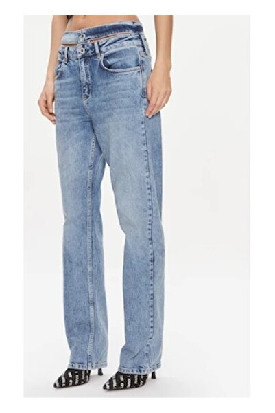 Karl Lagerfeld women's slim fit jeans, blue - 31-32 US