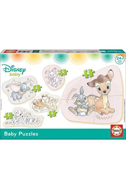 EDUCA Puzzle 5x 3-5 pieces Baby Disney Animals 18591